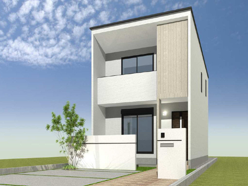 一戸建て賃貸住宅アプトクーボ外観デザインイメージ