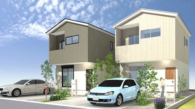 ローコスト戸建て賃貸「アプトカノン」イメージ図
